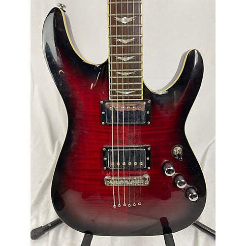 Schecter Guitar Research Used Schecter Guitar Research C1 Plus Black Cherry Solid Body Electric Guitar Black Cherry