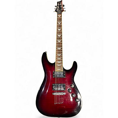 Used Schecter Guitar Research C1 Plus Black Cherry  Solid Body Electric Guitar