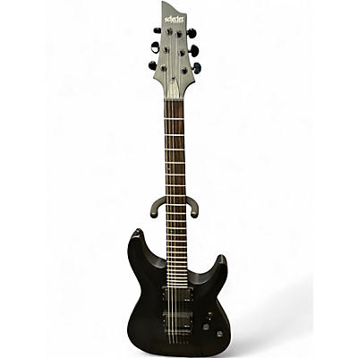Used Schecter Guitar Research C1 Plus Black Solid Body Electric Guitar