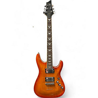 Schecter Guitar Research Used Schecter Guitar Research C1 Plus Cherry Sunburst Solid Body Electric Guitar