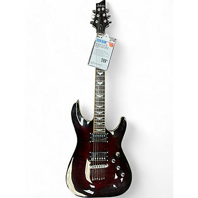 Schecter Guitar Research Used Schecter Guitar Research C1 Plus Crimson Burst Solid Body Electric Guitar