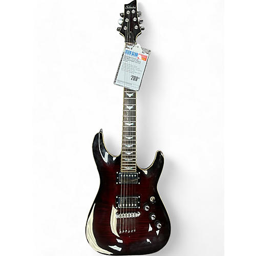 Schecter Guitar Research Used Schecter Guitar Research C1 Plus Crimson Burst Solid Body Electric Guitar Crimson Burst