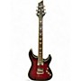 Used Schecter Guitar Research C1 Plus Crimson Red Burst Solid Body Electric Guitar Crimson Red Burst