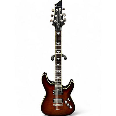 Schecter Guitar Research Used Schecter Guitar Research C1 Plus Sienna Sunburst Solid Body Electric Guitar