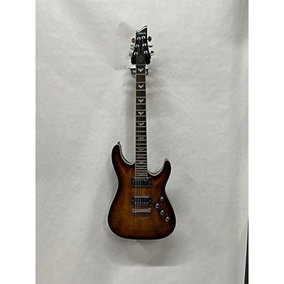 Schecter Guitar Research Used Schecter Guitar Research C1 Plus Trans Amber Solid Body Electric Guitar