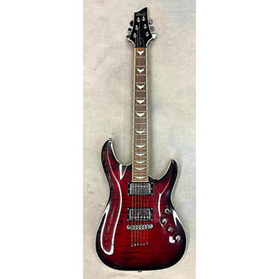 Schecter Guitar Research Used Schecter Guitar Research C1 Plus Trans Red Solid Body Electric Guitar