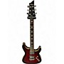 Used Schecter Guitar Research C1 Plus Trans Red Solid Body Electric Guitar Trans Red