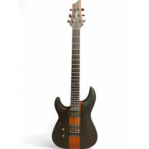Used Schecter Guitar Research C1 ROB SCALLON LH SATIN DARK ROAST Solid Body Electric Guitar SATIN DARK ROAST