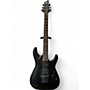 Used Schecter Guitar Research C1 SGR Black Solid Body Electric Guitar Black
