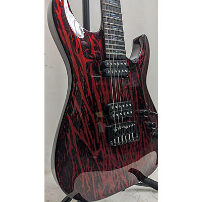 Schecter Guitar Research Used Schecter Guitar Research C1 SILVER MOUNTAIN Blood Moon Solid Body Electric Guitar