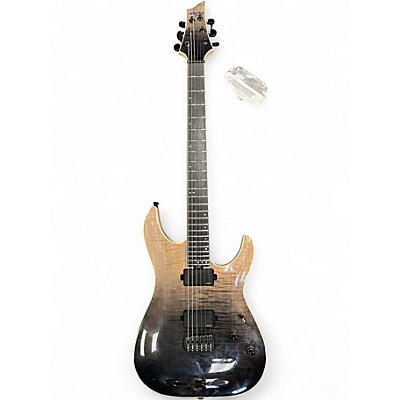 Used Schecter Guitar Research C1 SLS ELITE BLACK FADE BURST Solid Body Electric Guitar