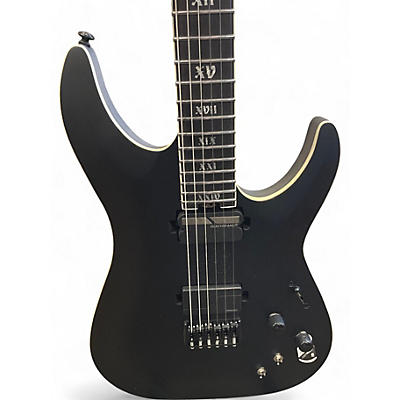 Schecter Guitar Research Used Schecter Guitar Research C1 SLS ELITE EVIL TWIN Black Solid Body Electric Guitar