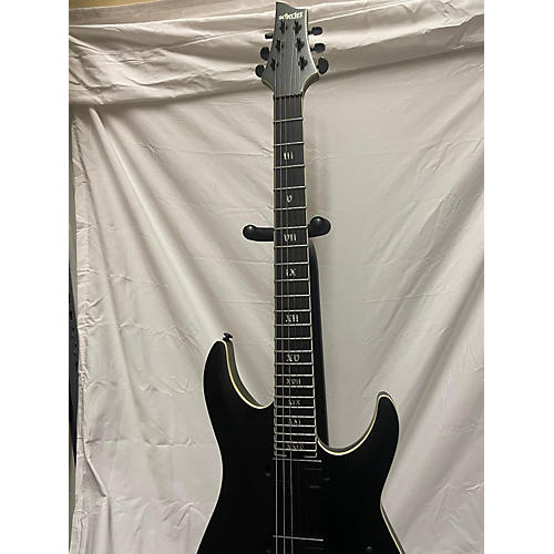 Schecter Guitar Research Used Schecter Guitar Research C1 SLS EVIL TWIN Satin Black Solid Body Electric Guitar Satin Black