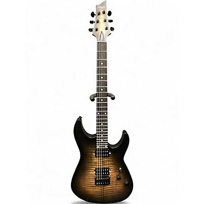 Used Schecter Guitar Research C1 STANDARD PLUS 2 Tone Sunburst Solid Body Electric Guitar