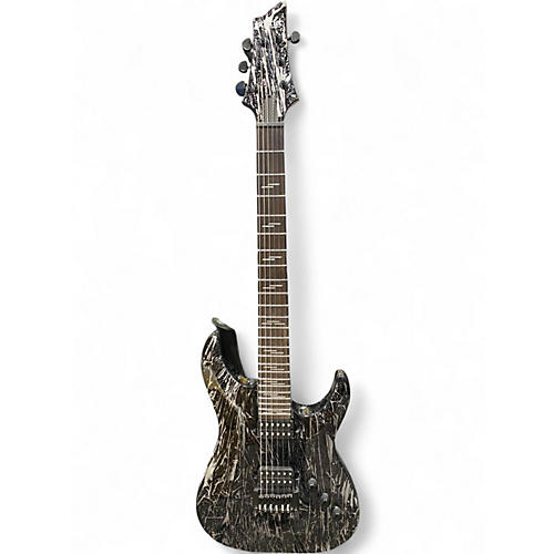 Used Schecter Guitar Research C1 Silver Mountain Silver Mountain Solid Body Electric Guitar Silver Mountain