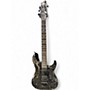 Used Schecter Guitar Research C1 Silver Mountain Silver Mountain Solid Body Electric Guitar Silver Mountain