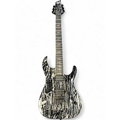 Used Schecter Guitar Research C1 Silver Mountain Solid Body Electric Guitar