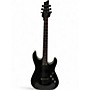 Used Schecter Guitar Research C1 Standard Black Solid Body Electric Guitar Black