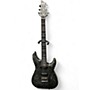 Used Schecter Guitar Research C1 ernie C Black Reign Solid Body Electric Guitar Black Reign
