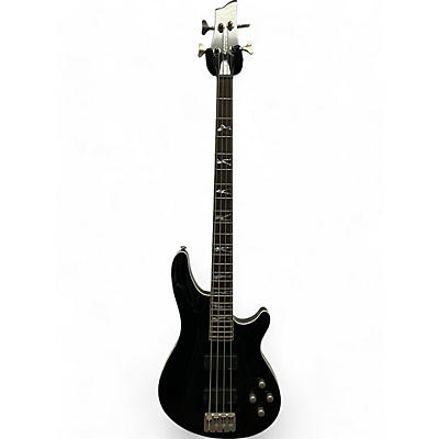 Schecter Guitar Research Used Schecter Guitar Research C4 4 String Black Electric Bass Guitar