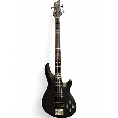Used Schecter Guitar Research C4 4 String Black Electric Bass Guitar