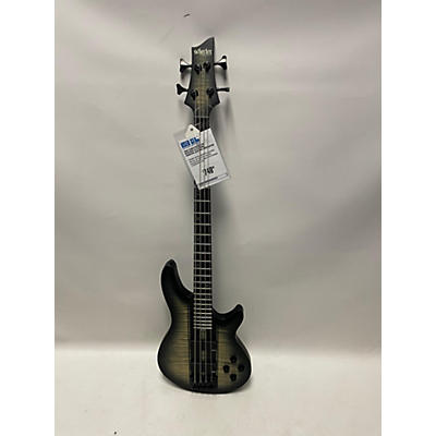 Schecter Guitar Research Used Schecter Guitar Research C4 4 String Charcoal Electric Bass Guitar