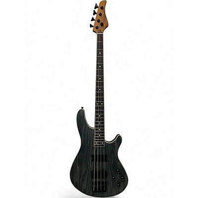 Used Schecter Guitar Research C4 4 String Charcoal Satin Electric Bass Guitar