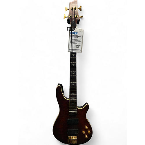 Schecter Guitar Research Used Schecter Guitar Research C4 4 String Maroon Electric Bass Guitar Maroon