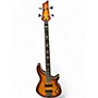 Used Schecter Guitar Research C4 4 String Sunbust Electric Bass Guitar Sunbust