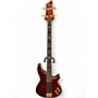 Used Schecter Guitar Research C4 4 String crimson Electric Bass Guitar crimson