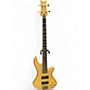 Used Schecter Guitar Research C4 Custom Natural Electric Bass Guitar Natural