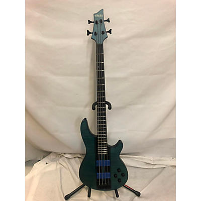 Schecter Guitar Research Used Schecter Guitar Research C4 Gt Baltic Blue Electric Bass Guitar