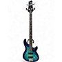 Used Schecter Guitar Research C4 PLUS Ocean Blue Burst Electric Bass Guitar Ocean Blue Burst