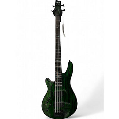 Used Schecter Guitar Research C4 SLIVER MOUNTAIN TOXIC VEMOM Electric Bass Guitar