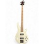 Used Schecter Guitar Research C4  White Electric Bass Guitar White