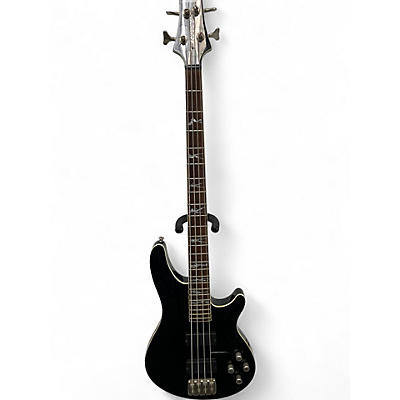 Used Schecter Guitar Research C4 XXX 4 String BLACK Electric Bass Guitar