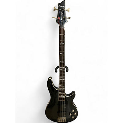 Schecter Guitar Research Used Schecter Guitar Research C4 XXX Black Electric Bass Guitar