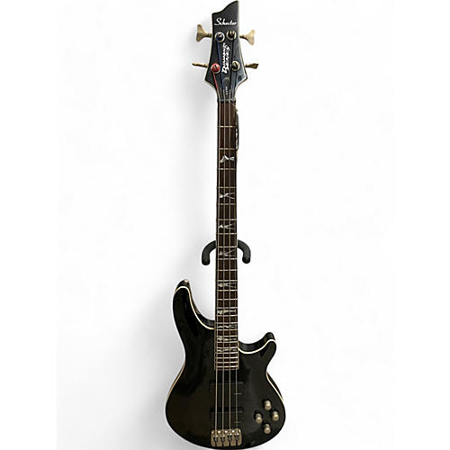 Schecter Guitar Research Used Schecter Guitar Research C4 XXX Black Electric Bass Guitar Black