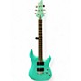 Used Schecter Guitar Research C6 DELUXE Metallic Aqua Marine Solid Body Electric Guitar Metallic Aqua Marine