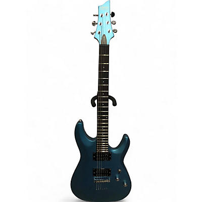 Schecter Guitar Research Used Schecter Guitar Research C6 DELUXE SATIN BLUE Solid Body Electric Guitar