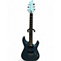 Used Schecter Guitar Research Used Schecter Guitar Research C6 DELUXE SATIN BLUE Solid Body Electric Guitar SATIN BLUE