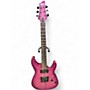 Used Schecter Guitar Research C6 ELITE MAGENTA Solid Body Electric Guitar MAGENTA
