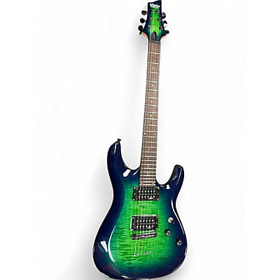 Schecter Guitar Research Used Schecter Guitar Research C6 ELITE TRANS GREEN BURST Solid Body Electric Guitar