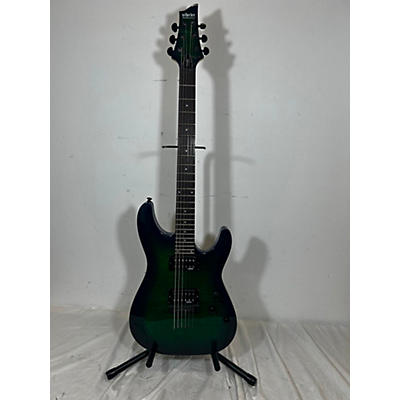 Schecter Guitar Research Used Schecter Guitar Research C6 ELITE Trans Green Solid Body Electric Guitar