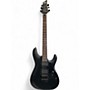 Used Schecter Guitar Research C6 FR DELUXE Black Solid Body Electric Guitar Black