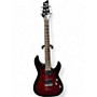 Used Schecter Guitar Research C6 PLUS Dark Cherry Burst Solid Body Electric Guitar Dark Cherry Burst