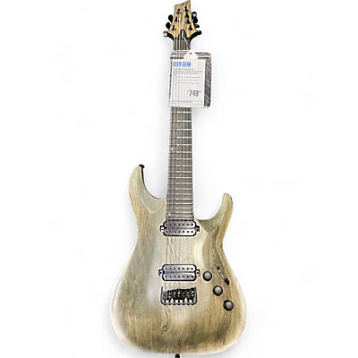 Schecter Guitar Research Used Schecter Guitar Research C7 APOCALYPSE OLIVE GREEN Solid Body Electric Guitar