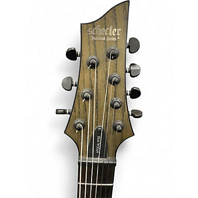 Used Schecter Guitar Research C7 APOCALYPSE RUST GRAY Solid Body Electric Guitar