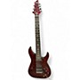 Used Schecter Guitar Research C7 Apocalypse red reign Solid Body Electric Guitar red reign