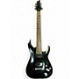 Used Schecter Guitar Research C7 Blackjack BLACK Solid Body Electric Guitar BLACK